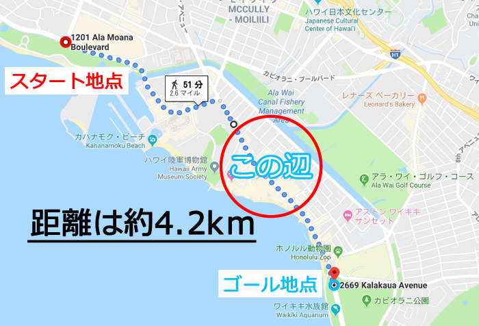 ホノルルマラソンで泊まるホテル選び スタート地点 ゴール地点に近いホテル なつみんブログ